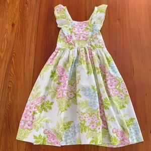 🌷KID’S FLORAL PRINT RUFFLE STRAPPED DRESS🌷